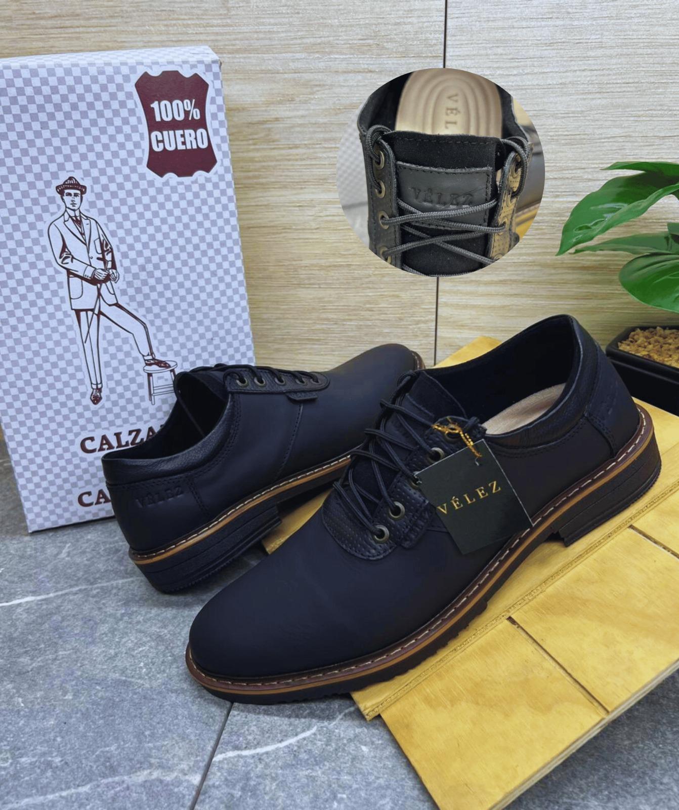 ZAPATO CASUAL VLZ NEGRA 39