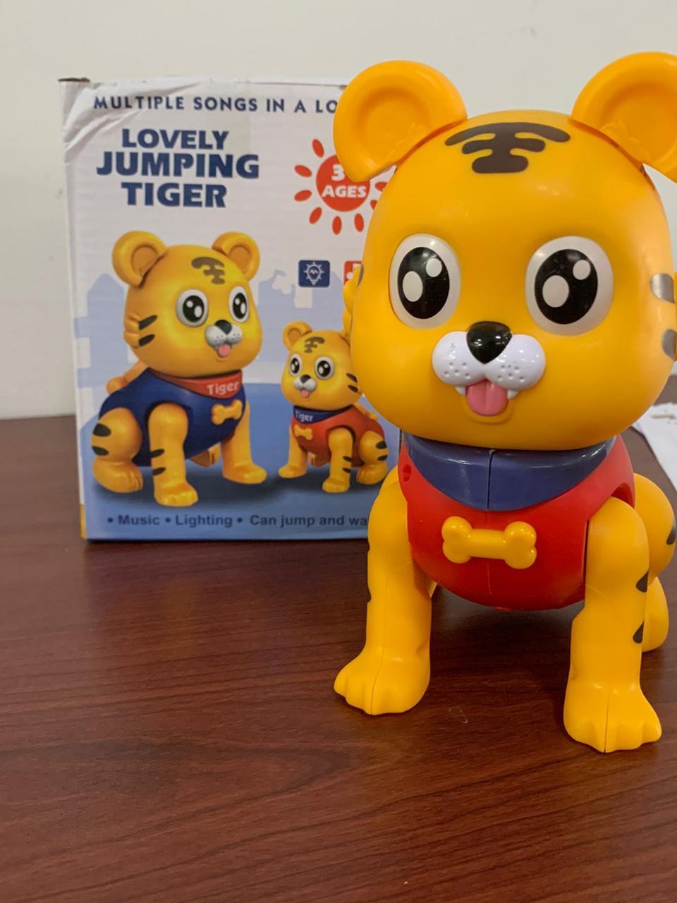 Tigre Musical Bailarín con Luz y Sonido | Juguete Interactivo para Niños