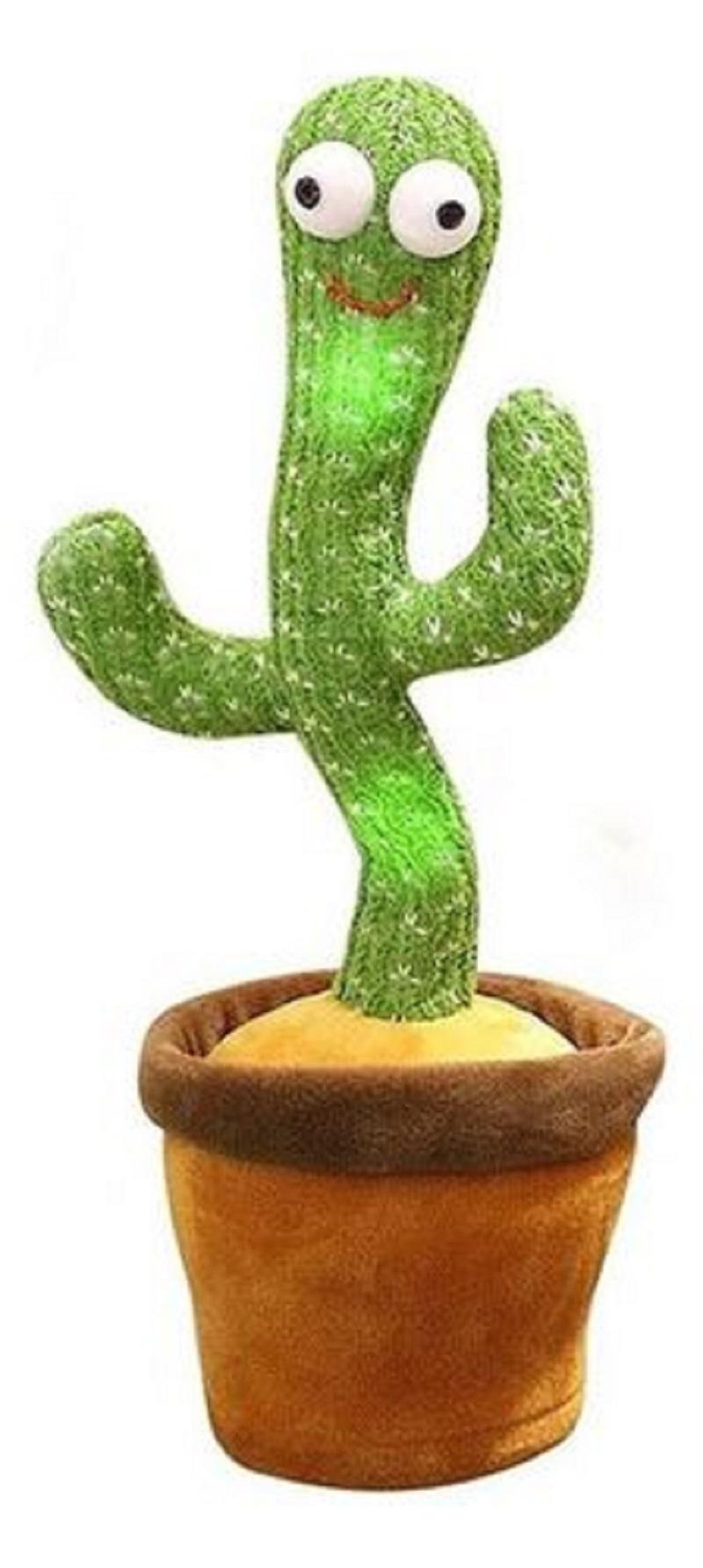 Cactus Bailarin Recargable Canta E Imita