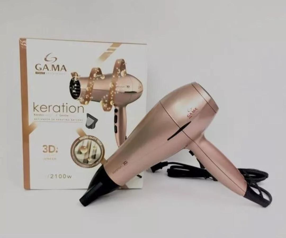 Secador de Cabello GAMA Potenza 3D Keration Original | Brillo, Antifrizz y Protección de Keratina
